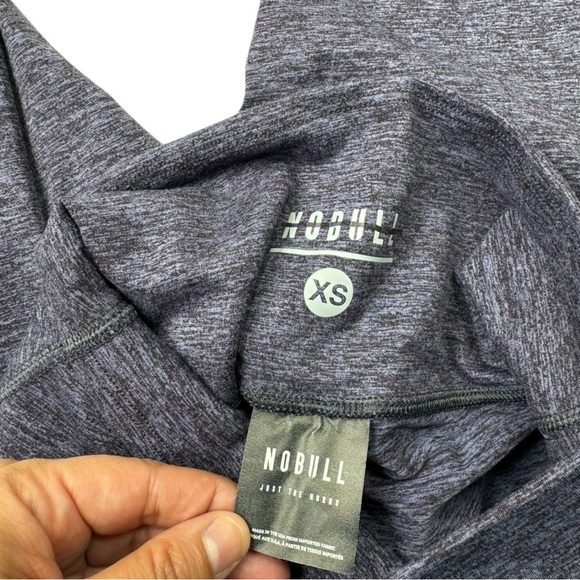 NOBULL High-Rise Matte Tight Deep Lavender Heather Matte legging - Picture 4 of 9